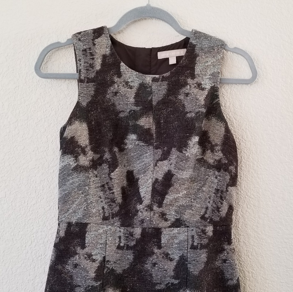 Banana Republic brown grey Sheath Dress size 0 - Picture 6 of 6